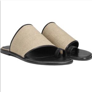 Vince Edan Woven Toe Loop Sandal